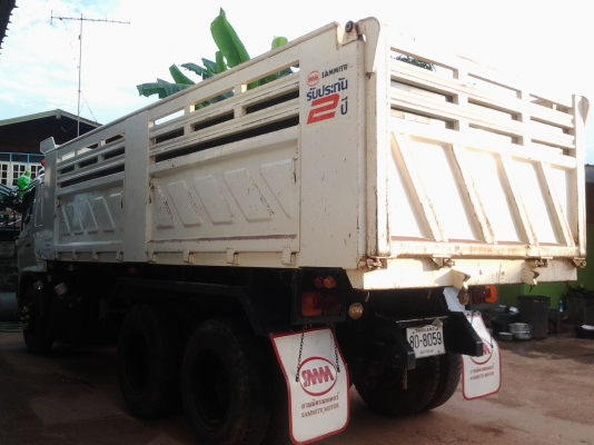 HINO MEGA260 ดั้ม3มิตรห้างแท้ปี56 วิ่ง50000โล ป้ายแดงเหมือนใหม่ งวด50000 เหลือ 47งวด เปลี่ยนสัญาได้เลยครับ