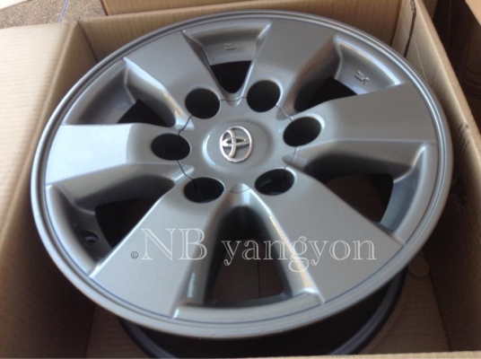 ล้อแม็กToyota Vigo Pre runner วีโก้ พรีรันเนอร์ ขอบ 15 รมดำสีTRD