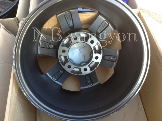 ล้อแม็ก isuzu hi lander รมดำ ขอบ 16