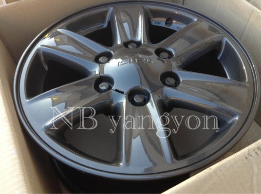 ล้อแม็ก isuzu hi lander รมดำ ขอบ 16