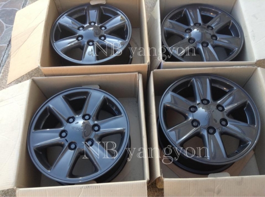 ล้อแม็ก isuzu hi lander รมดำ ขอบ 16
