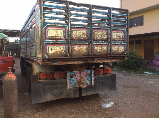 HINO FM3H(ดั๊ม2เพลา)เครื่อง195แรง มีระบบลากพ่วง เครื่องดี ยางดี ขาย 830,000 บาท