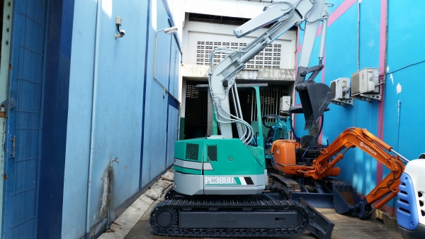 ขาย รถขุด KOMATSU รุ่น PC38UU-1- แทร็กเหล็ก มือสองญี่ปุ่น ขาย รถขุด KOMATSU รุ่น PC38UU-1- แทร็กเหล็ก มือสองญี่ปุ่น