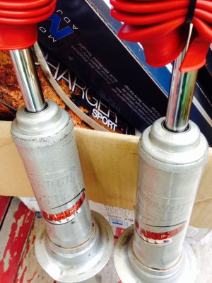 โช๊คหน้า vigo 4x4 rancho9000XL 9ระดับ สภาพสวยๆ