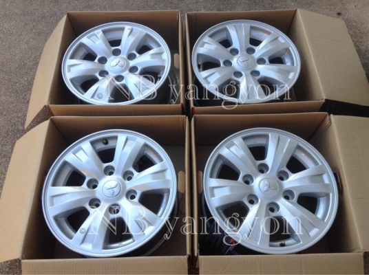 ล้อแม็ก ถอดป้ายแดง Mitsu triton มิตซู ไตรตัน 6รู ขอบ 16