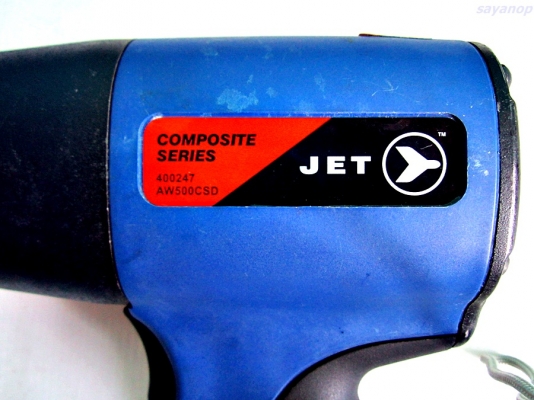 ---ขายบล็อกลมคุณภาพดีระดับ Professional ยี่ห้อ JET รุ่น AW500CDS  ขนาด 1/2 นิ้ว