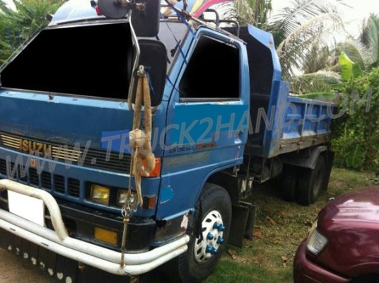 ISUZU  6  ล้อดัมพ์  รุ่น NPR59UL5   เครื่องยนต์ 115  แรงม้า ปีจดทะเบียน 2537