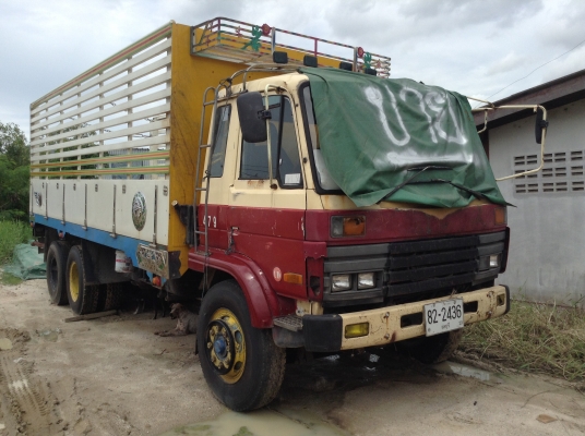 ขายสิบล้อเพลาเดียวNISSAN TD-10Nเครื่อง6D17เครื่องนอกมิตซู6เกียร์210แรง