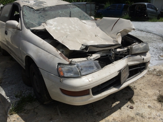 ขายด่วนแพ็กคู่ toyota corona 2 คัน สภาพอุบัติเหตุซ่อมได้