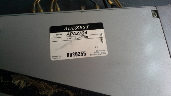 แอมป์ Addzest 2ch Bass Extender ขับ Subwoofer แอมป์ Addzest 2ch Bass Extender ขับ Subwoofer