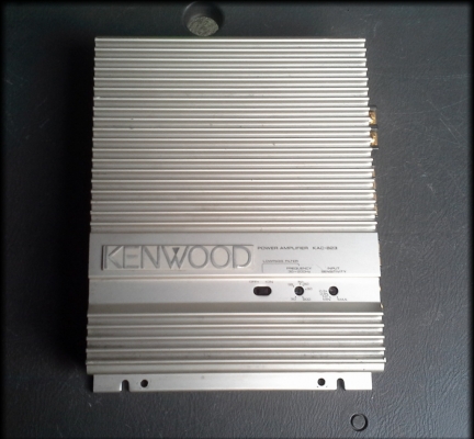แอมป์ Kenwood 2ch รุ่น KAC-823 ขับซัพ มือสองญี่ปุ่น