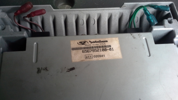 แอมป์ Rockford Fosgate 2ch ขับซัพ มือสองยุ่น