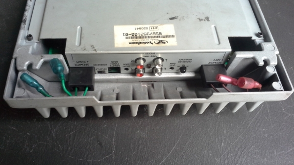 แอมป์ Rockford Fosgate 2ch ขับซัพ มือสองยุ่น