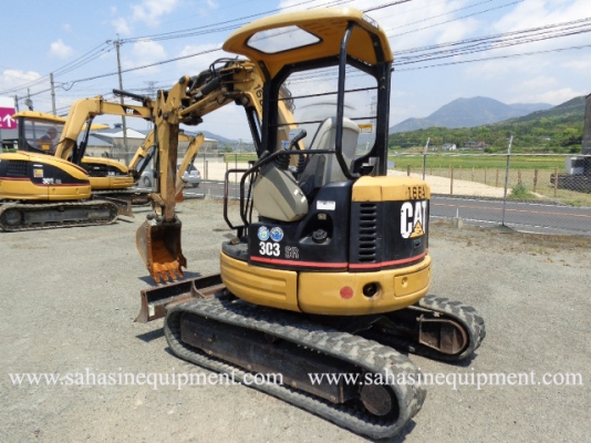 รถแม็คโคร CAT รุ่น 303SR S/N FAD002XX นำเข้า สภาพดี บจก.สหสินอีควิปเม้นท์ โทร.081-5851880, 02-5168100-1 www.sahasinequipment.com รถแม็คโคร CAT รุ่น 303SR S/N FAD002XX นำเข้า สภาพดี บจก.สหสินอีควิปเม้นท์ โทร.081-5851880, 02-5168100-1 www.sahasinequipment.com