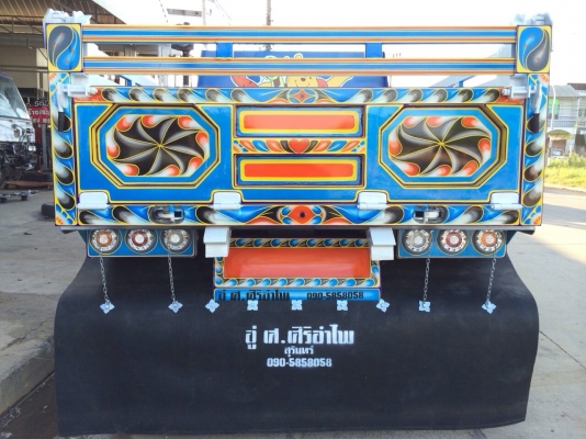 Isuzu Deca หัวนอก ไฟฟ้า  ดั้มดิน 4 ตัน ยาว 3.60ม. - เครื่องเก่าญี่ปุ่นแท้ 6HE 195แรง