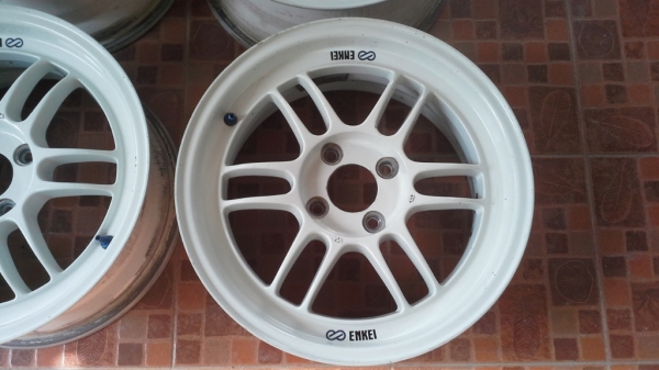 ล้อแท้ Enkei RPF1, 15" ล้อเบา Made in Japan. ล้อแท้ Enkei RPF1, 15" ล้อเบา Made in Japan.