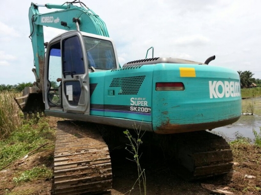 รถแบคโฮ KOBELCO SK200 / YN - 10 ( รถทำงาน 13,xxx ชม. ) , ( มีขาย 3 คัน. ) สนใจติดต่อ 081 - 6079515 รถแบคโฮ KOBELCO SK200 / YN - 10 ( รถทำงาน 13,xxx ชม. ) , ( มีขาย 3 คัน. ) สนใจติดต่อ 081 - 6079515