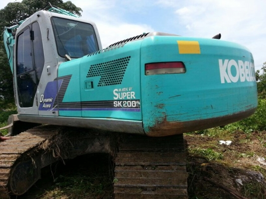 รถแบคโฮ KOBELCO SK200 / YN - 10 ( รถทำงาน 13,xxx ชม. ) , ( มีขาย 3 คัน. ) สนใจติดต่อ 081 - 6079515 รถแบคโฮ KOBELCO SK200 / YN - 10 ( รถทำงาน 13,xxx ชม. ) , ( มีขาย 3 คัน. ) สนใจติดต่อ 081 - 6079515