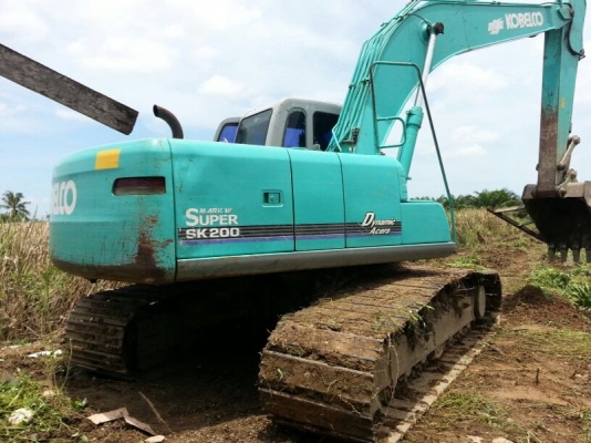 รถแบคโฮ KOBELCO SK200 / YN - 10 ( รถทำงาน 13,xxx ชม. ) , ( มีขาย 3 คัน. ) สนใจติดต่อ 081 - 6079515 รถแบคโฮ KOBELCO SK200 / YN - 10 ( รถทำงาน 13,xxx ชม. ) , ( มีขาย 3 คัน. ) สนใจติดต่อ 081 - 6079515