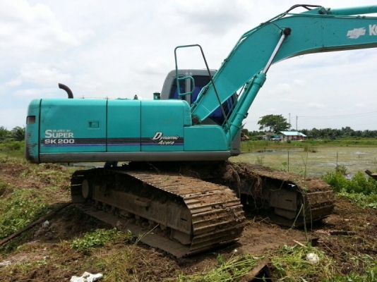 รถแบคโฮ KOBELCO SK200 / YN - 10 ( รถทำงาน 13,xxx ชม. ) , ( มีขาย 3 คัน. ) สนใจติดต่อ 081 - 6079515 รถแบคโฮ KOBELCO SK200 / YN - 10 ( รถทำงาน 13,xxx ชม. ) , ( มีขาย 3 คัน. ) สนใจติดต่อ 081 - 6079515