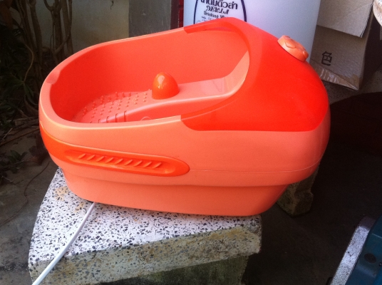 เครื่องทำสปาเท้า Aussie เป็นการช่วยผ่อนคลายเท้าด้วยการทำสปามีการสั่นและ มีฟองอากาศช่วยการนวด เครื่องทำสปาเท้า Aussie เป็นการช่วยผ่อนคลายเท้าด้วยการทำสปามีการสั่นและ มีฟองอากาศช่วยการนวด