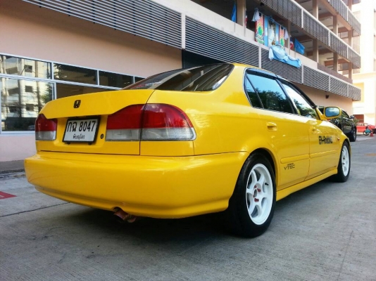 ขายEK เครื่องVTEC เกียร์MT ติดLPGจูนเนียนๆ  หม้อน้ำมิเนียม ล้อSSR 15" ท้ายDOMANI ภายในตัวนอก ออเทียร์ ครบๆ พับได้ จอแอร์AUTO ท่อJS รถสวย สีสวย มีเสน่ห์ ไม่มีอุบัติเหตุ เอกสารพร้อมโอน  รายละอียดดูหน้าสุดท้ายคับ สนใจโทร0918735755 หน่อย ดูรถที่บ้าน พระร