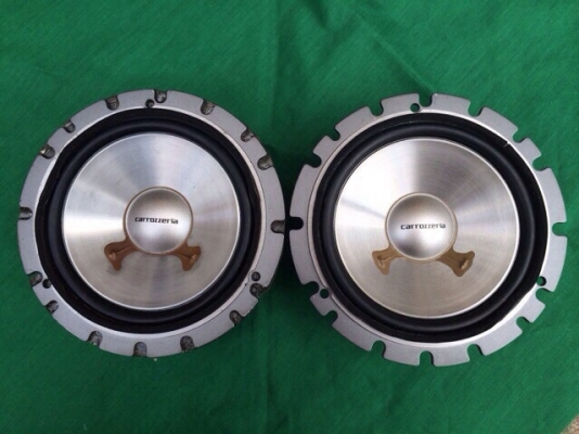 ลำโพง Pioneer Carrozzeria รุ่น TS-C160AII ลำโพงเสียงกลาง ขนาด 6" กรวยอลูมิเนียม ขอบยาง แม่เหล็กใหญ่ Made in Japan แท้