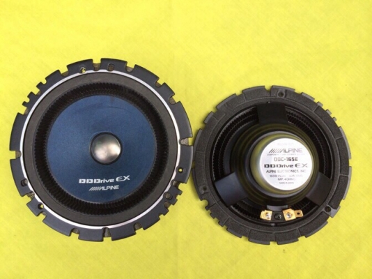 ลำโพง Alpine ตระกูล DDDrive EX รุ่น DDC-165E ลำโพงขนาดเสียงกลาง ขนาด 6" กรวยกระดาษ แม่เหล็กเหลว 160/40 วัตต์ Made in Japan แท้ ลำโพง Alpine ตระกูล DDDrive EX รุ่น DDC-165E ลำโพงขนาดเสียงกลาง ขนาด 6" กรวยกระดาษ แม่เหล็กเหลว 160/40 วัตต์ Made in Japan แท้