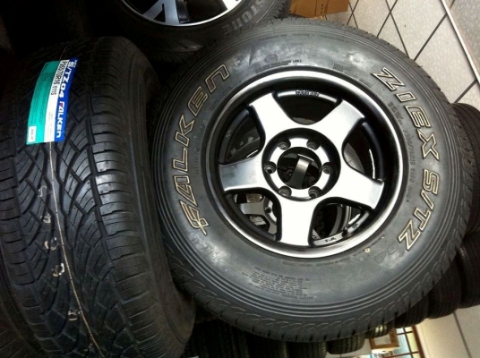 ขายยาง FALKEN ZIEX ST/Z 265 70 r16 +แม็ก Bredley 16x8 ET-0 สวยยกชุด