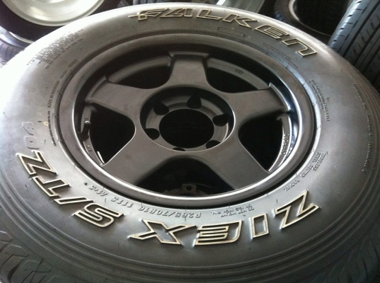 ขายยาง FALKEN ZIEX ST/Z 265 70 r16 +แม็ก Bredley 16x8 ET-0 สวยยกชุด