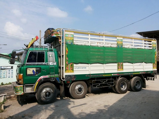 Hino 3 ใบปัด 12 ล้อ 1 เพลา เครื่อง K13c