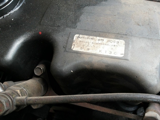 Hino 3 ใบปัด 12 ล้อ 1 เพลา เครื่อง K13c