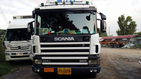 ขายหัวลากสแกนเนีย360แรงม้า เพลาเดียว รถห้างป้ายแดง จดปลายปี45 เจ้าของขับเองไม่เคยจ้างคนขับ หางรุ่งเจริญ จดปี50  3เพลายกล้อ เครื่องไปเดนโย่25kva  ตู้เย็นแครเรีย ติดต่อเจ้าของโดยตรง ไม่ผ่านนายหน้าครับ เอกสารพร้อมโอน 081-1114707 ป๋าเกษม