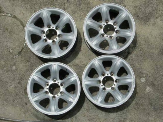 ล้อแม็กซ์เก่าๆล้อเดิมติดรถของอีซุซุรุ่น โรดิโอโฟวิลรุ่นเก่า(ลายเล็บเหยียว) ล้อแม็กซ์เก่าๆล้อเดิมติดรถของอีซุซุรุ่น โรดิโอโฟวิลรุ่นเก่า(ลายเล็บเหยียว)