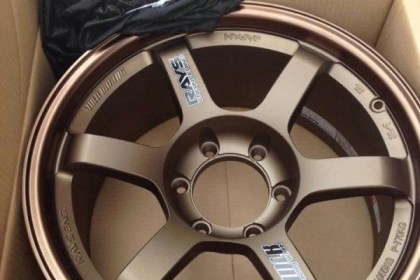 ล้อใหม่แนวยีราฟจัดไห้แบบราคาเบาๆกับล้อTE37 18รัดยางฟอเด้น265ปี14(สินค้ารับฝากสั่งซื้อ)
