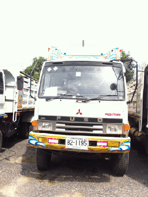ขายรถ 10 ล้อ ดั้ม MITSUBISHI 527 สวยพร้อมใช้งาน