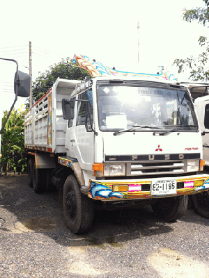 ขายรถ 10 ล้อ ดั้ม MITSUBISHI 527 สวยพร้อมใช้งาน