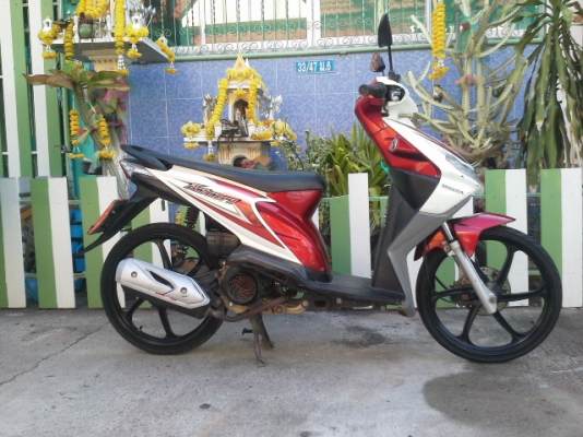 Honda i con รถปี52 รถแต่งภายนอก เครื่องเดิมพร้อมใช้งาน