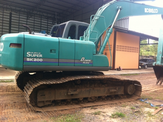 ขายรถแมคโค KOBELCO SK200-6 MARK VI SUPER ไฟฟ้าเต็มพร้อมใช้งาน ขายรถแมคโค KOBELCO SK200-6 MARK VI SUPER ไฟฟ้าเต็มพร้อมใช้งาน