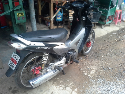 ขายเวฟ ไอ 125 รถหลุดจำนำมีเล่ม ราคาเบาๆ 8500