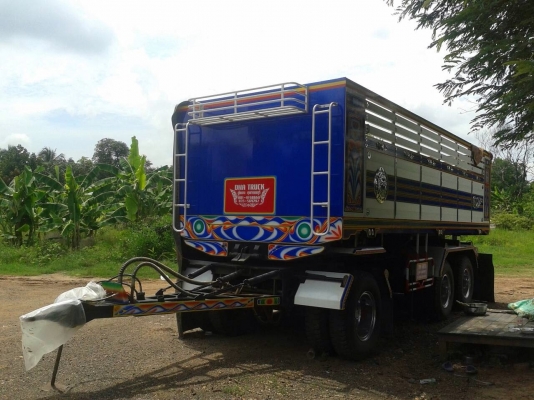 ขายลูกพ่วงดั้ม3เพลาต่อใหม่ๆปี57 ยังมีอีกหลายพ่วงมือ2ก้มี ดาวน์ก้ได้