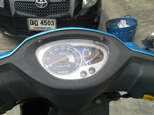 suzuki step สีน้ำเงิน รถสวย เครื่องดี เอกสารพร้อมโอน