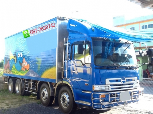ขายรถบรรทุกตู้เปียก 12 ล้อ 1 เพลา HINO