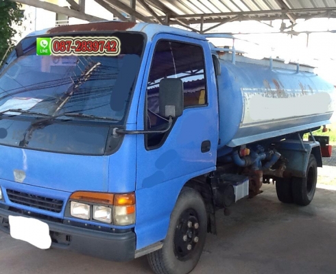 ขายรถบรรทุกนํ้า 6 ล้อ ISUZU NKR 130 แรงม้า
