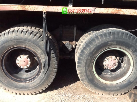 ขายรถดัมพ์ 18 ล้อ พ่วงแม่-ลูก (2 คาน) ISUZU นางฟ้า 240 แรงม้า