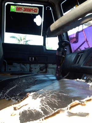 ขายรถดัมพ์ 18 ล้อ พ่วงแม่-ลูก (2 คาน) ISUZU นางฟ้า 240 แรงม้า