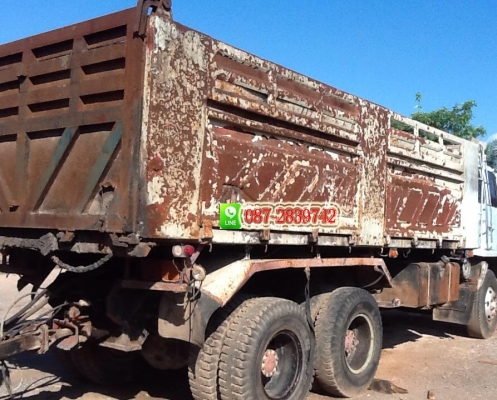 ขายรถดัมพ์ 18 ล้อ พ่วงแม่-ลูก (2 คาน) ISUZU นางฟ้า 240 แรงม้า