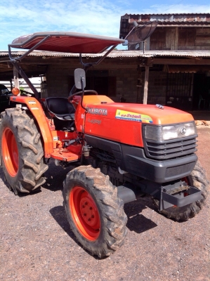 แทรกเตอร์ คูโบต้าL 4508สภาพดี เครื่อง เกียร เฟืองท้าย ไฮโดรลิค ดี พร้อมทะเบียนโอน