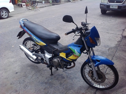 Sonic ปี 45 สีน้ำเงิน รถบ้าน เครื่องเดิม เอกสารคร