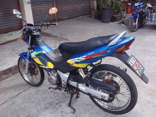 Sonic ปี 45 สีน้ำเงิน รถบ้าน เครื่องเดิม เอกสารคร